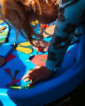 Outdoor Arts Bug Making